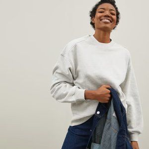 Everlane Track Oversized Crew